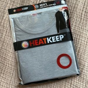 Heat Keep   long sleeve thermal shirt New sz LT